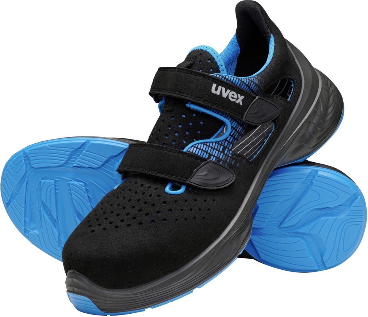uvex 1 G2 6828942 Sandali di sicurezza S1 Taglia delle scarpe (EU): 42 Blu, Nero 1 Paio/a