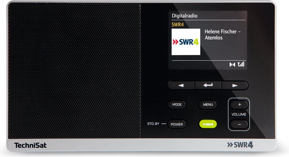 TechniSat DigitRadio 215 SWR 4 - Edition Radio portatile DAB+, FM Nero