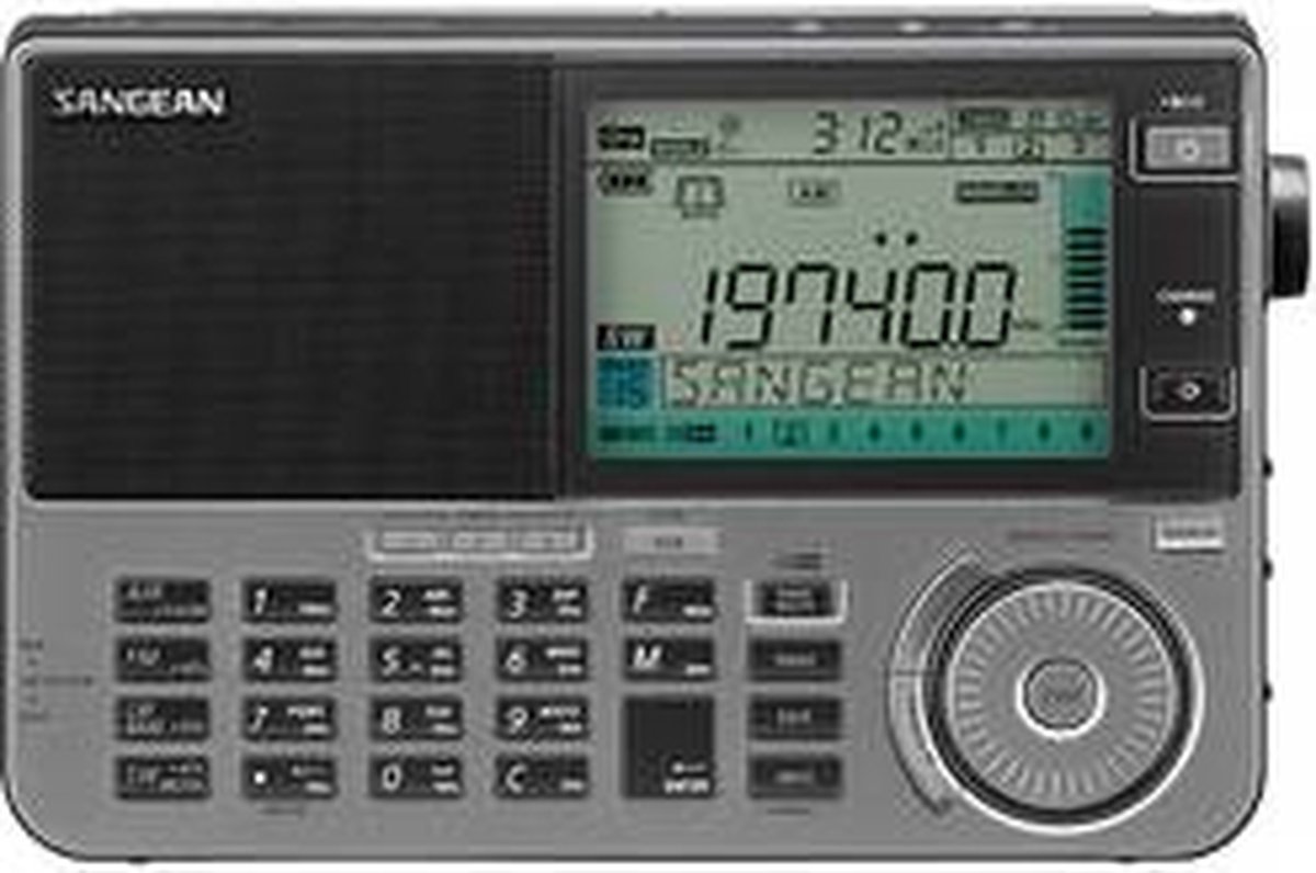 Sangean ATS-909X2 Ricevitore mondiale FM, OL, AM Funzione allarme Nero
