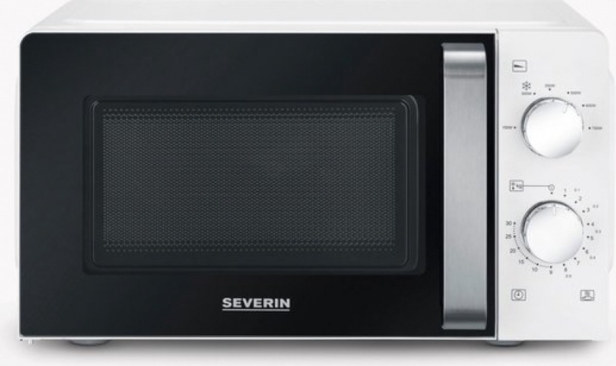 Severin MW 7885 Forno a microonde Bianco, Nero 700 W Funzione timer