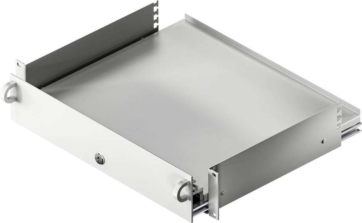 Rittal 7281.035 19 pollici Cassetto per armadio rack 2 U Espandibile Grigio (RAL 7035)