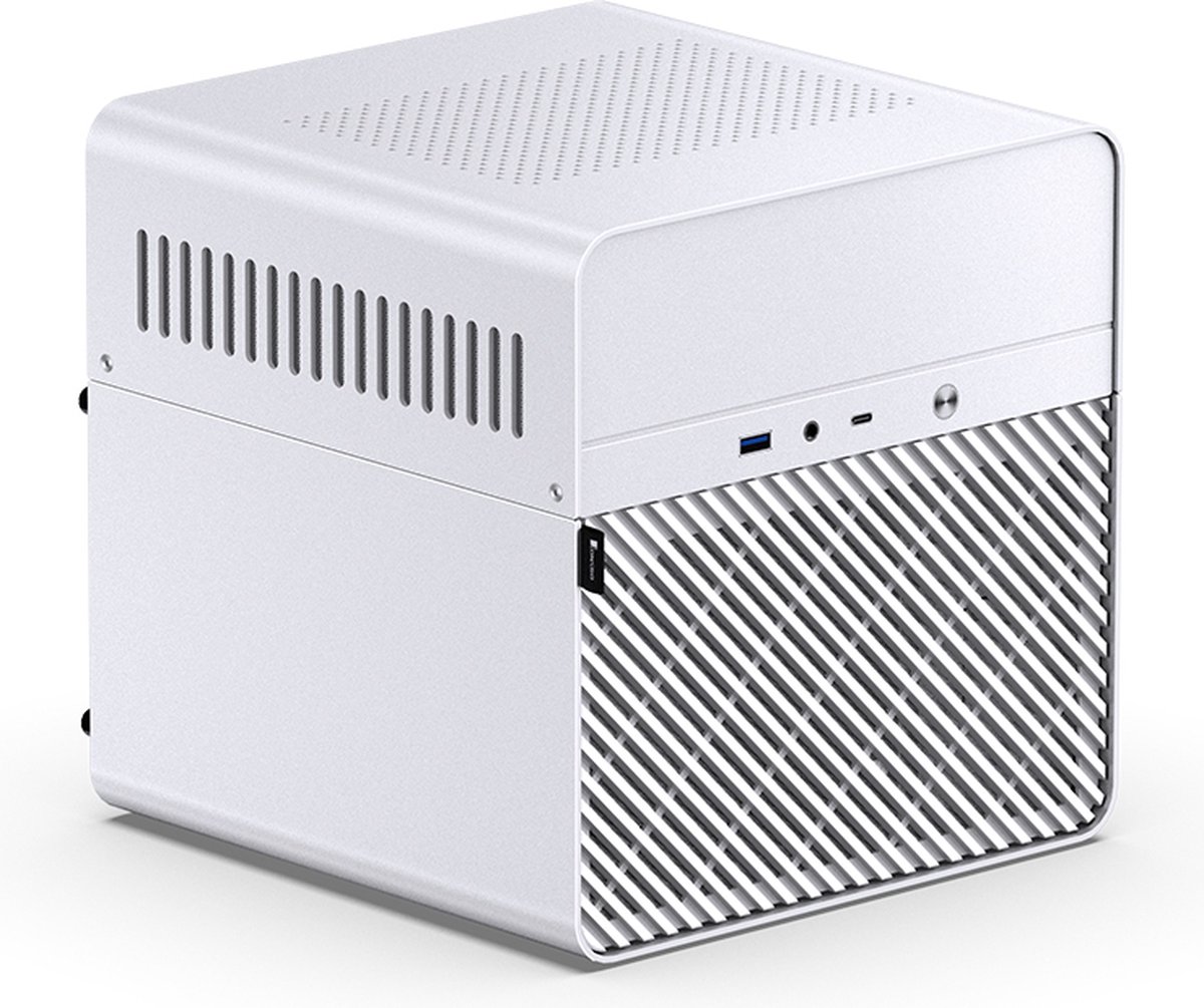 Jonsbo N2 Mini-ITX Mini-Tower PC Case, PC Case da gioco Bianco
