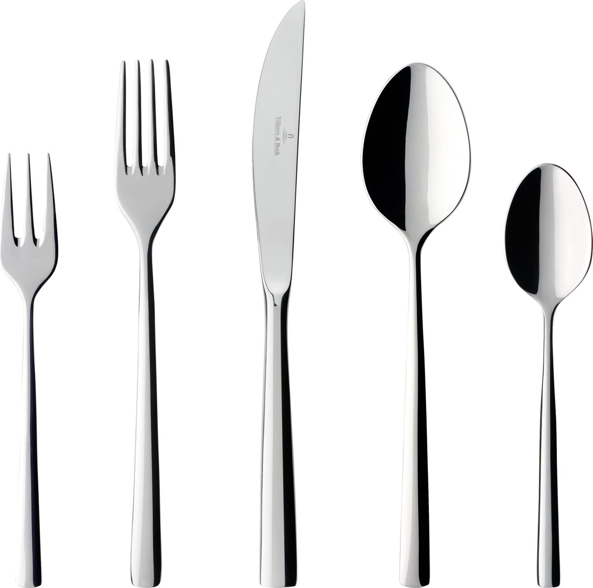 Villeroy & Boch Cubertería Piemont 30 piezas acero inoxidable