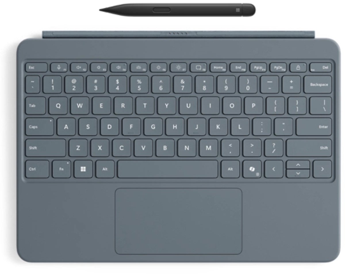 Microsoft Surface Pro Keyboard + Pen Ocean Tastiera per tablet Adatto per il marchio (tavoletta): Microsoft Windows®