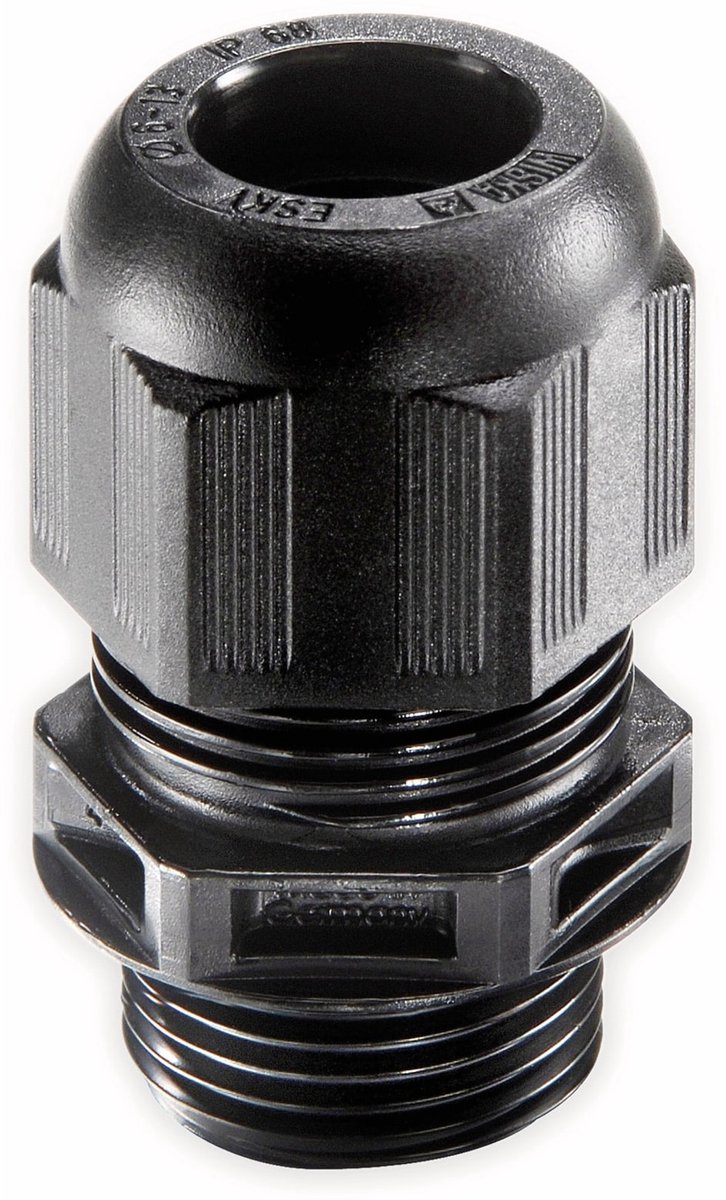 Wiska 10061864 Pressacavo filettato M20 Poliammide Nero (RAL 9005) 50 pz.