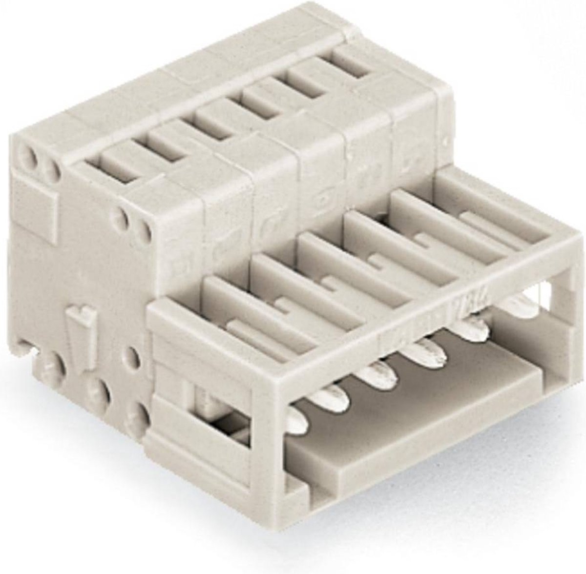 Connettore maschio (standard) WAGO 2140 Totale poli 4 Passo: 3.50 mm 734-304 100 pz.