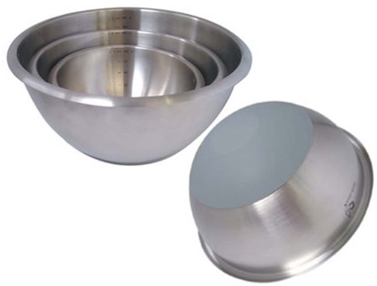 De Buyer Bol para batir con base de silicona De Buyer 1 l