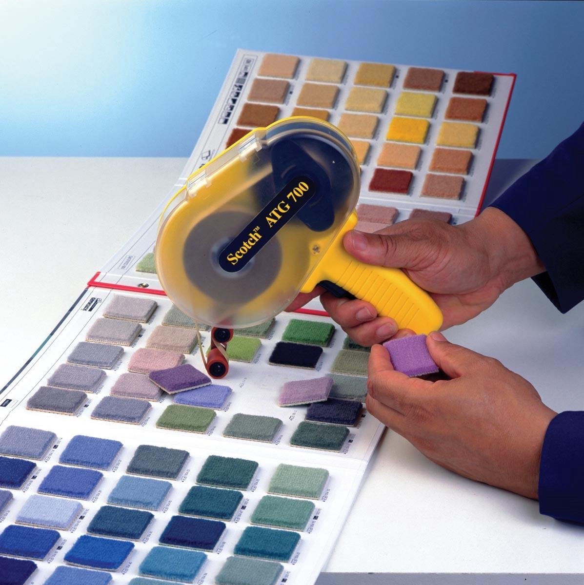3M Distributore di nastro da imballaggio ATG 700 Giallo Larghezza rotolo (max.): 19 mm Lunghezza rotolo (max.) 55 m