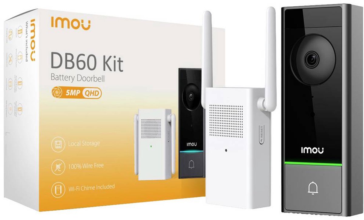 IMOU DB60/DS21-PEUR-imou Campanello senza fili Kit completo