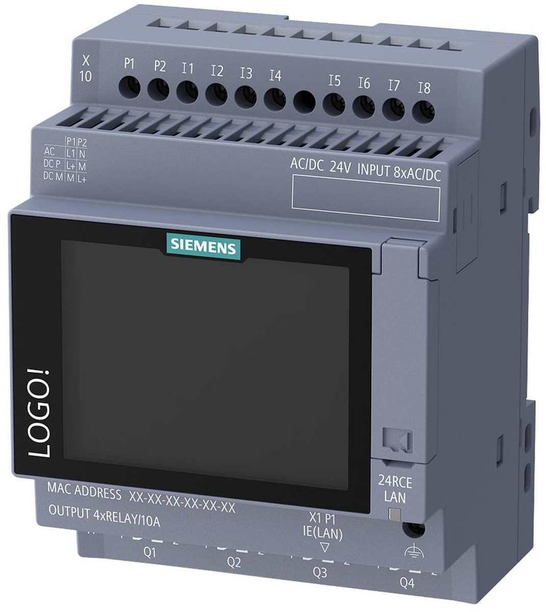 Siemens 6ED1052-1HB08-0BA3 Modulo di controllo PLC 24 V/DC
