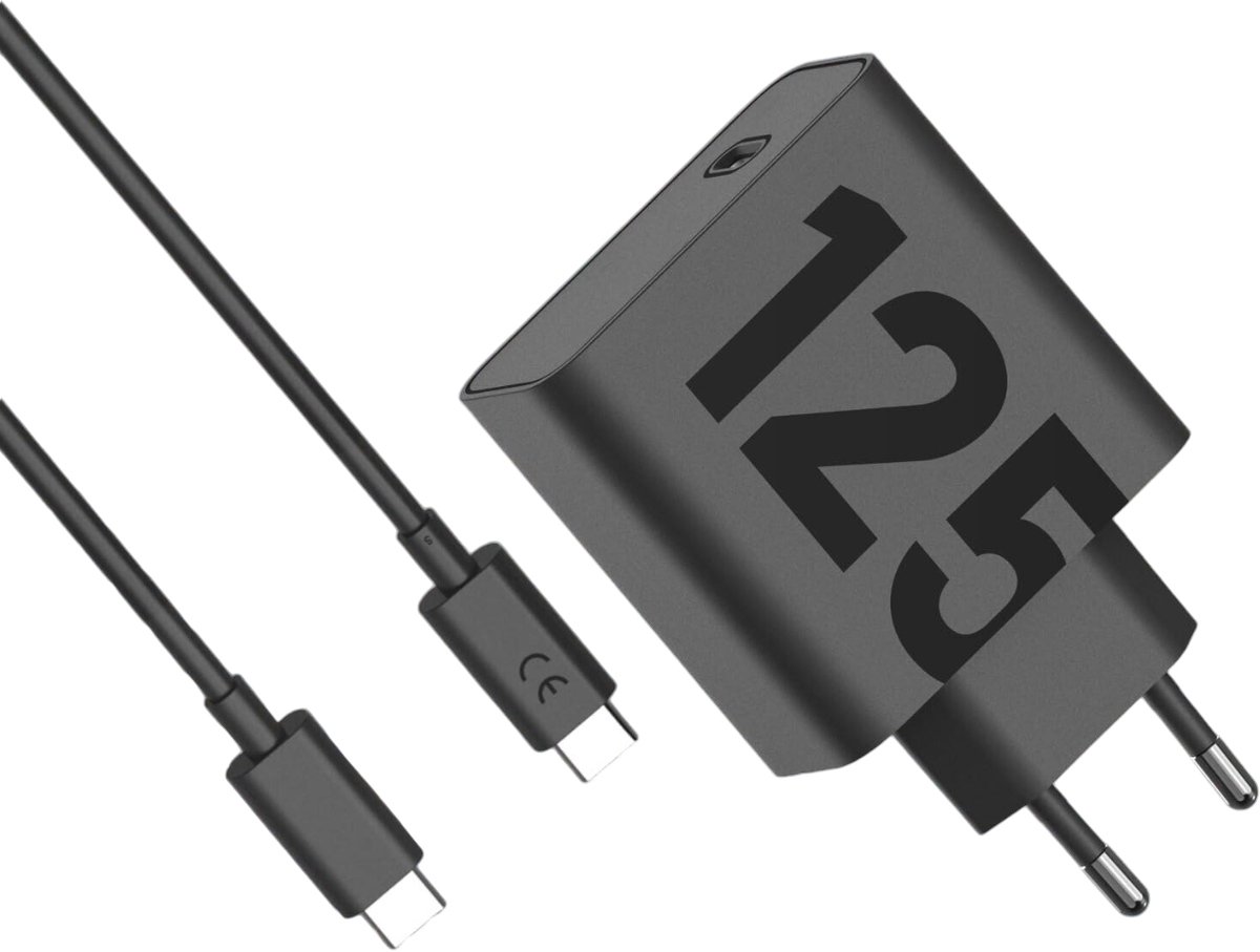 Motorola Caricatore USB 125 W USB-C® Consegna di potenza 3.0 Nero USB Power Delivery (USB-PD)