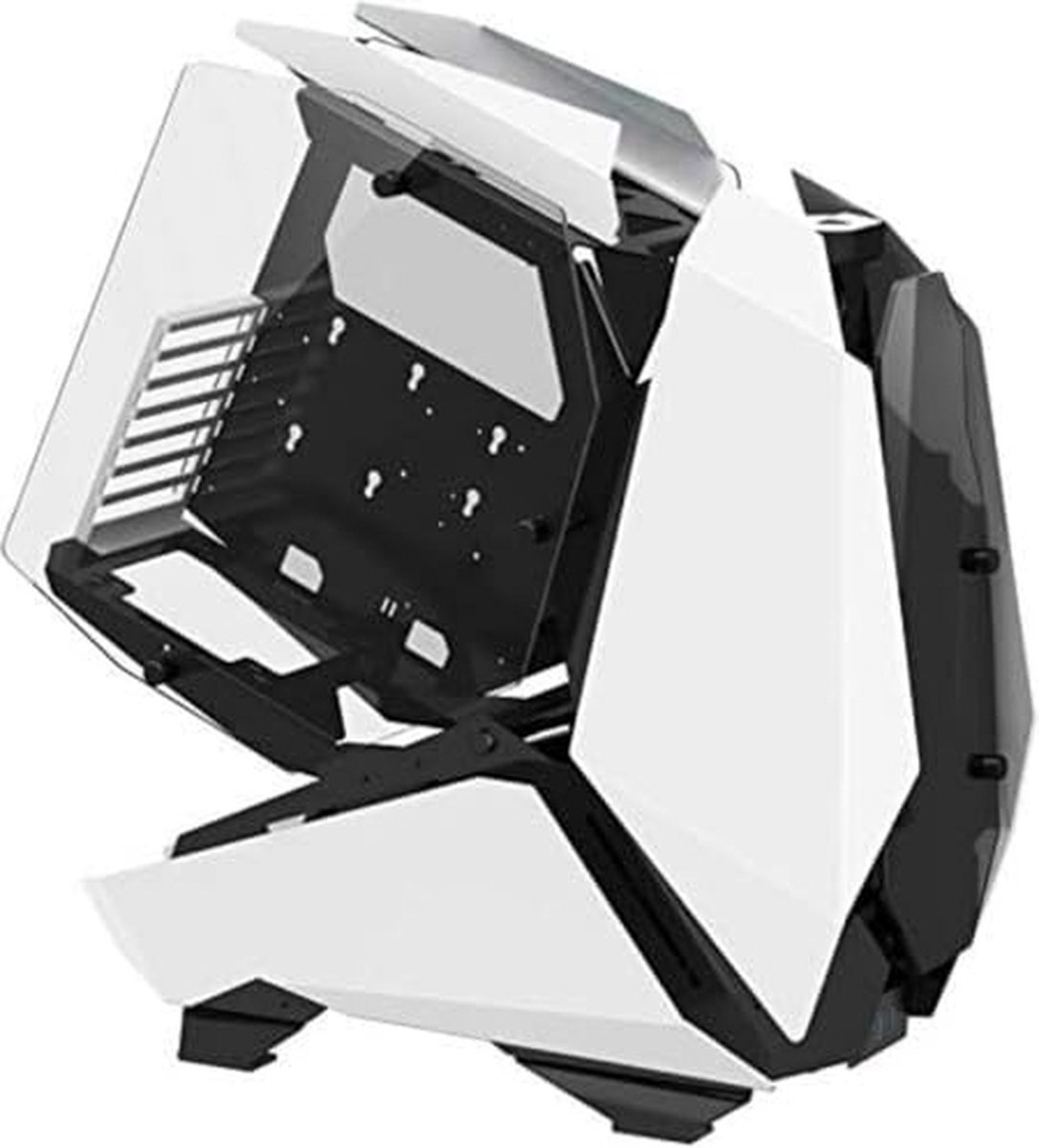 Jonsbo Full Tower Contenitore, PC Case, PC Case da gioco Bianco