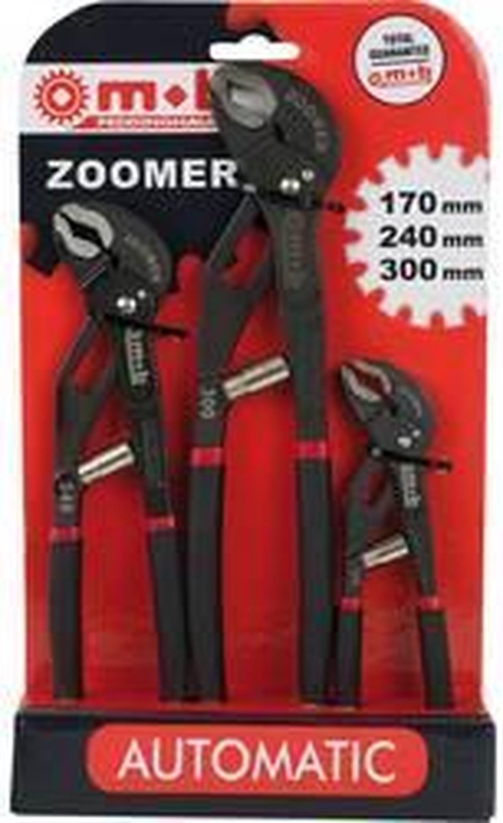 Peddinghaus 6483030001 Kit pinze regolabili per tubi e dadi