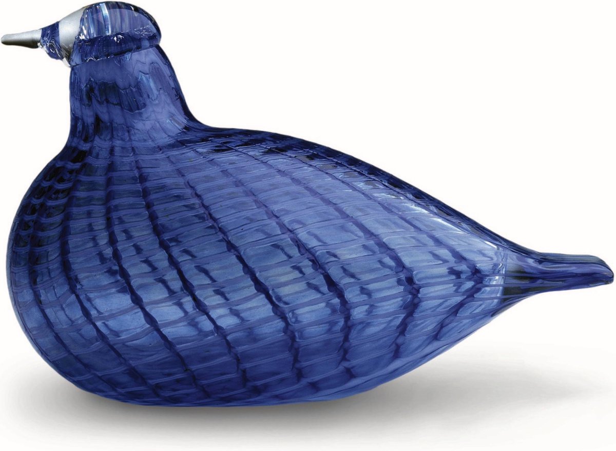 Iittala Escultura Birds by Toikka Pájaro azul