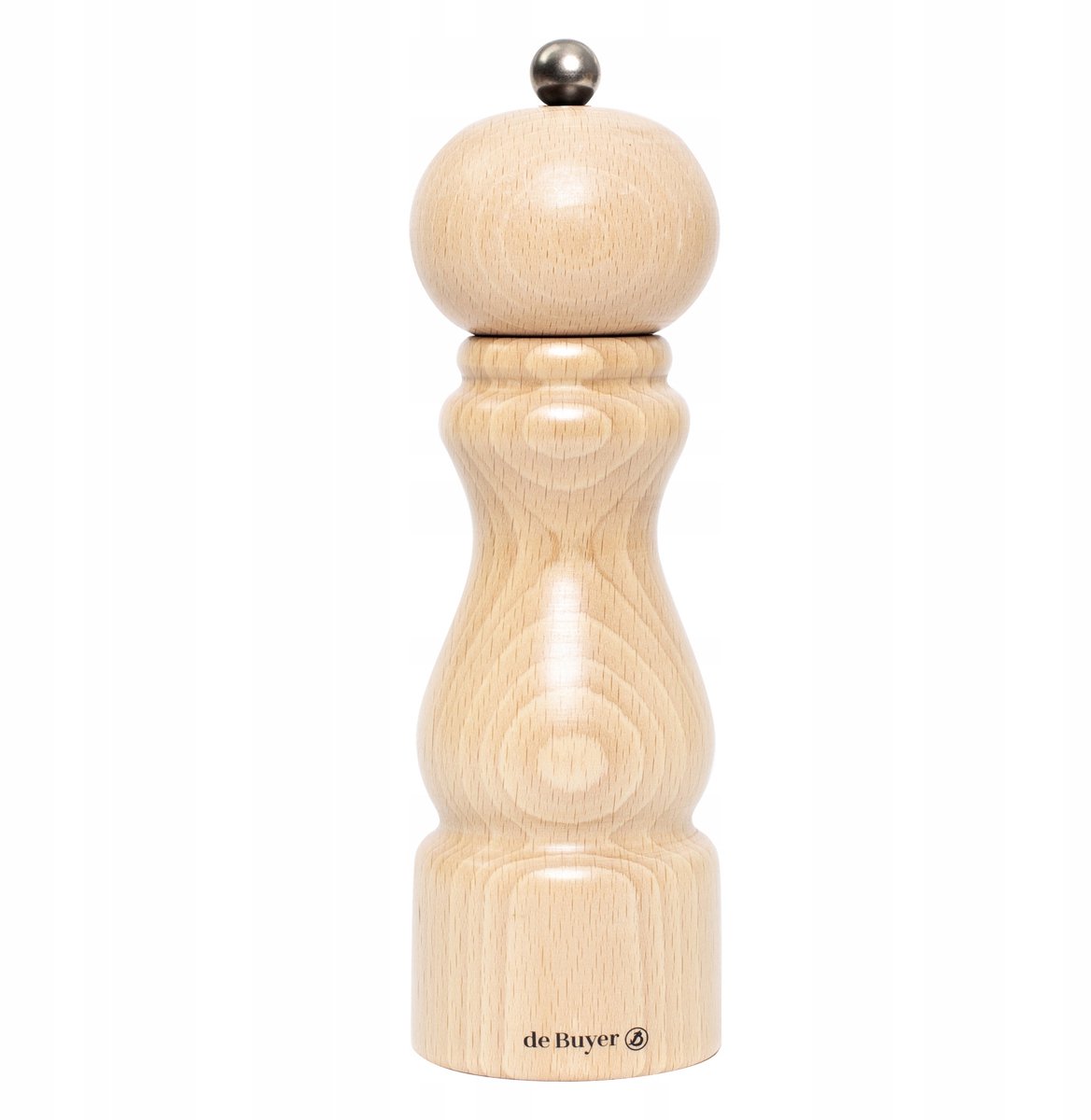 De Buyer Molinillo de sal y pimienta Rumba cerámica 20 cm marrón claro