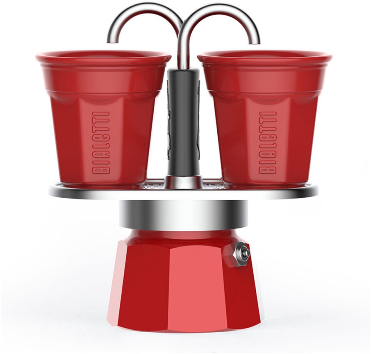 Mokabryggare Bialetti Mini Express Red