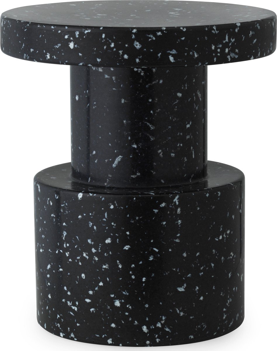 Normann Copenhagen Bit sgabello rotondo Nero, Ø36x42 cm