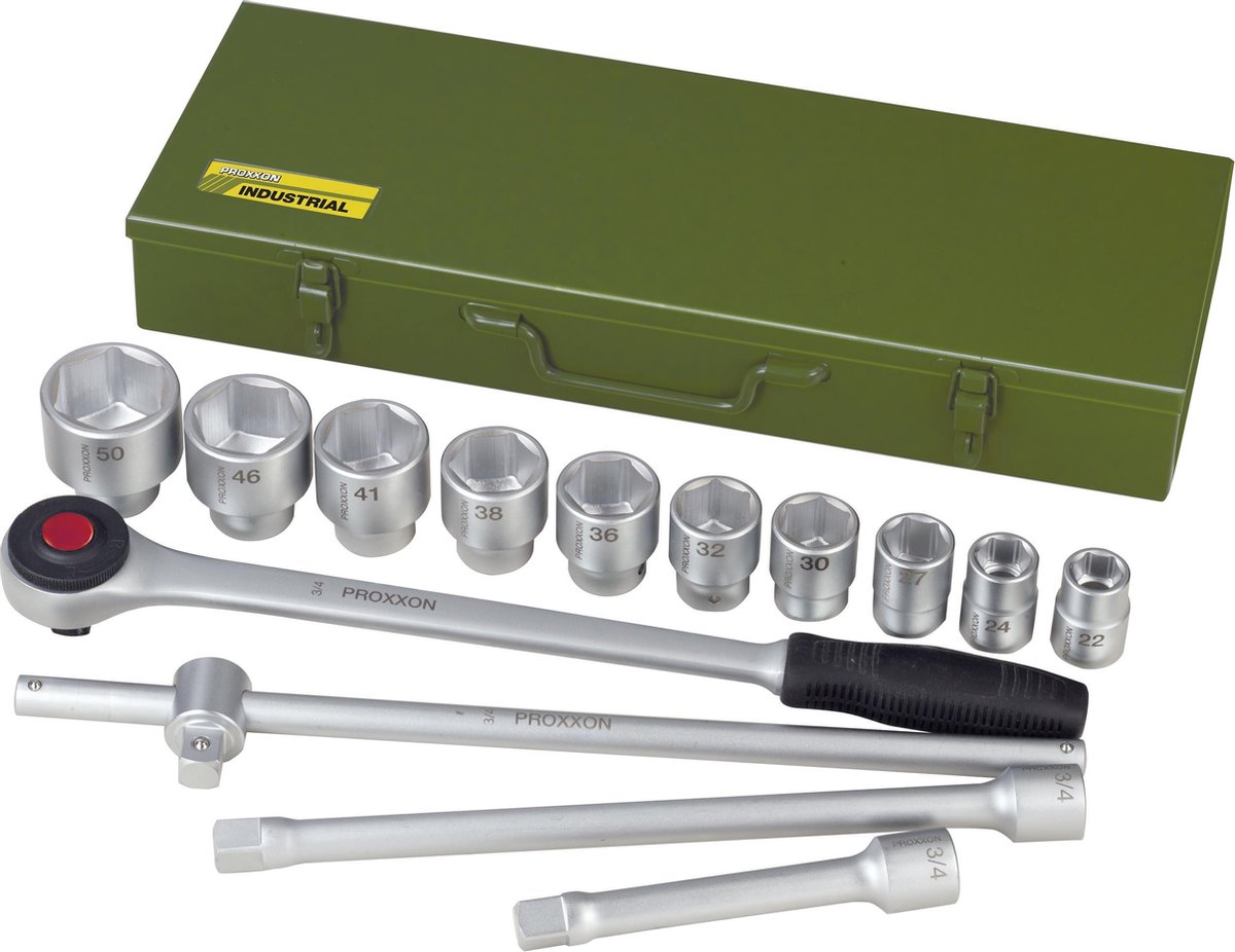 Proxxon Kit inserti giravite a bussola 3/4 14 parti 23300