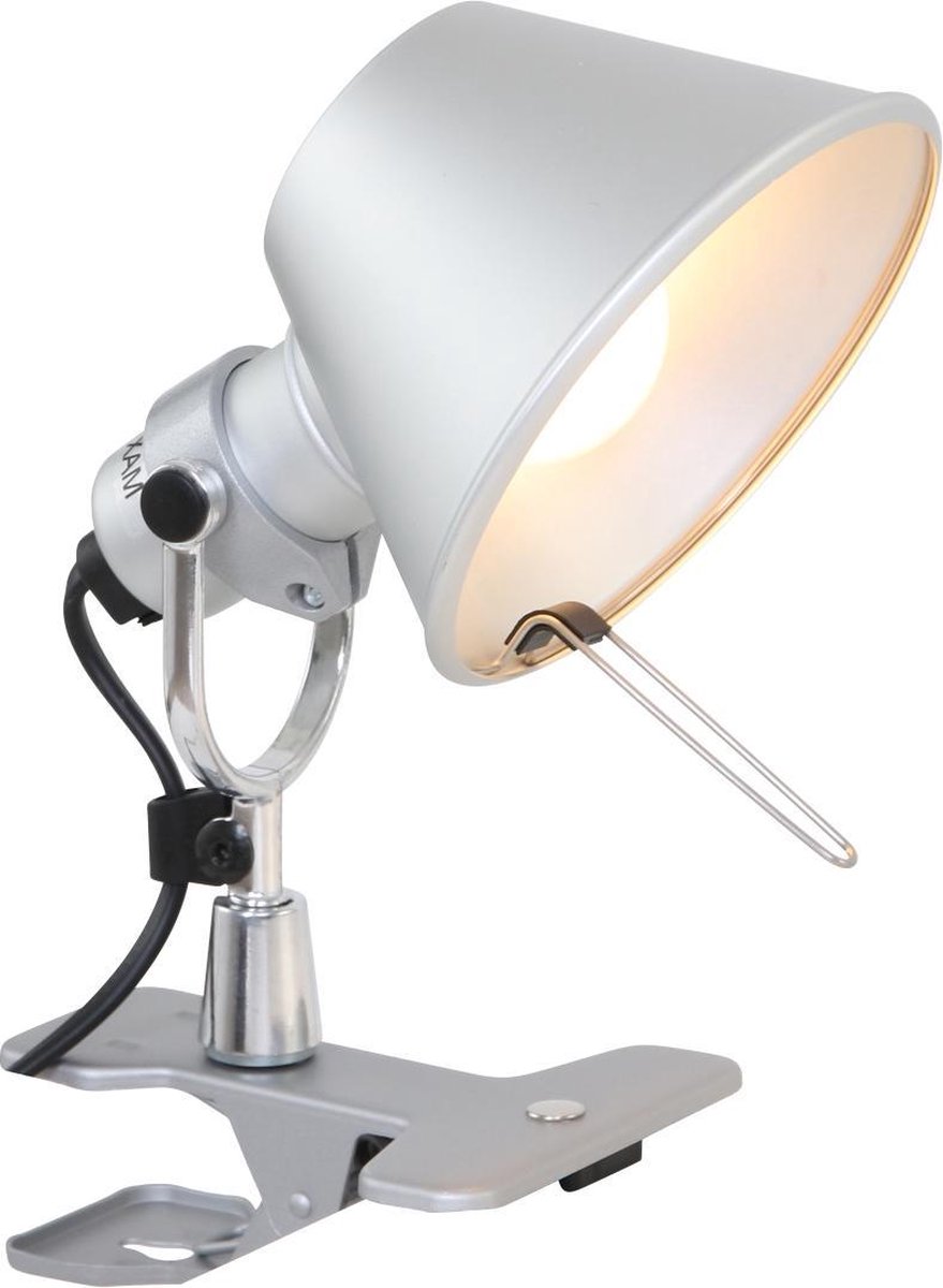 Artemide Tolomeo Pinza Micro lámpara de pared aluminio