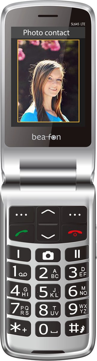 Cellulare a conchiglia senior beafon SL645 LTE  Nero