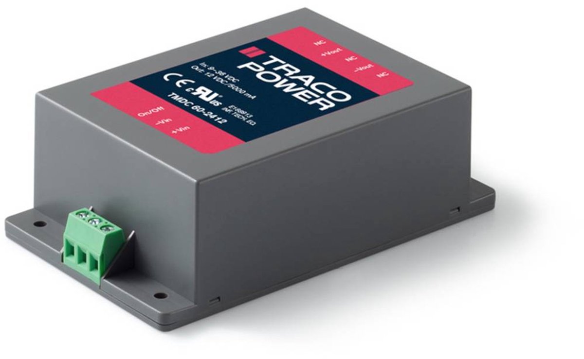TracoPower TMDC 60-2418 Modulo convertitore DC / DC 24 V/DC 48 V/DC 1.25 A 60 W Num. uscite: 1 x Contenuto 1 pz.