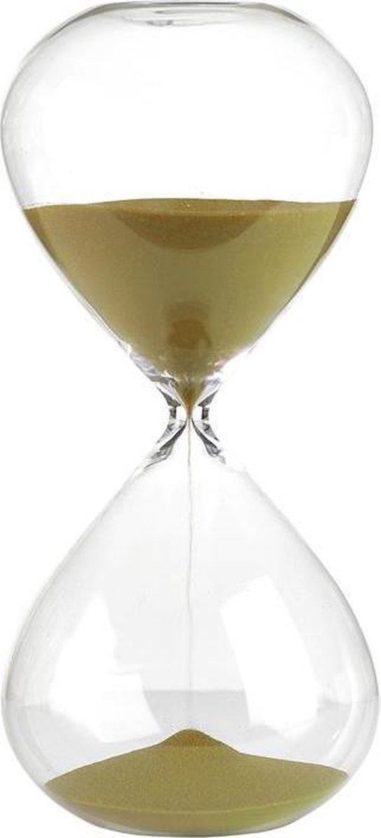 POLSPOTTEN Reloj de arena Ball M 30 cm Dorado
