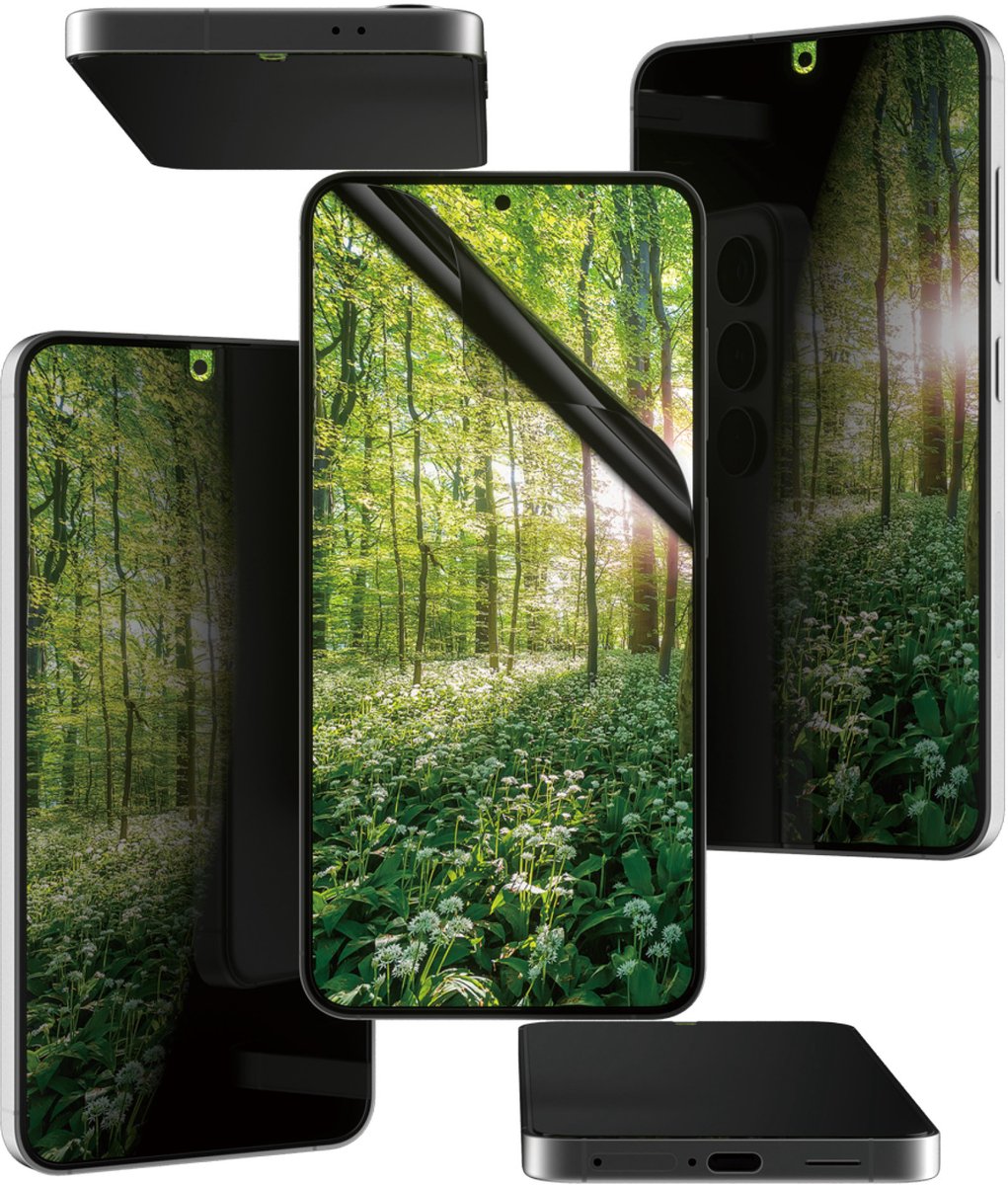 PanzerGlass ECO MATRIX 4-way Privacy Screen Protector Samsung Galaxy S25 | Ultra-wide Fit