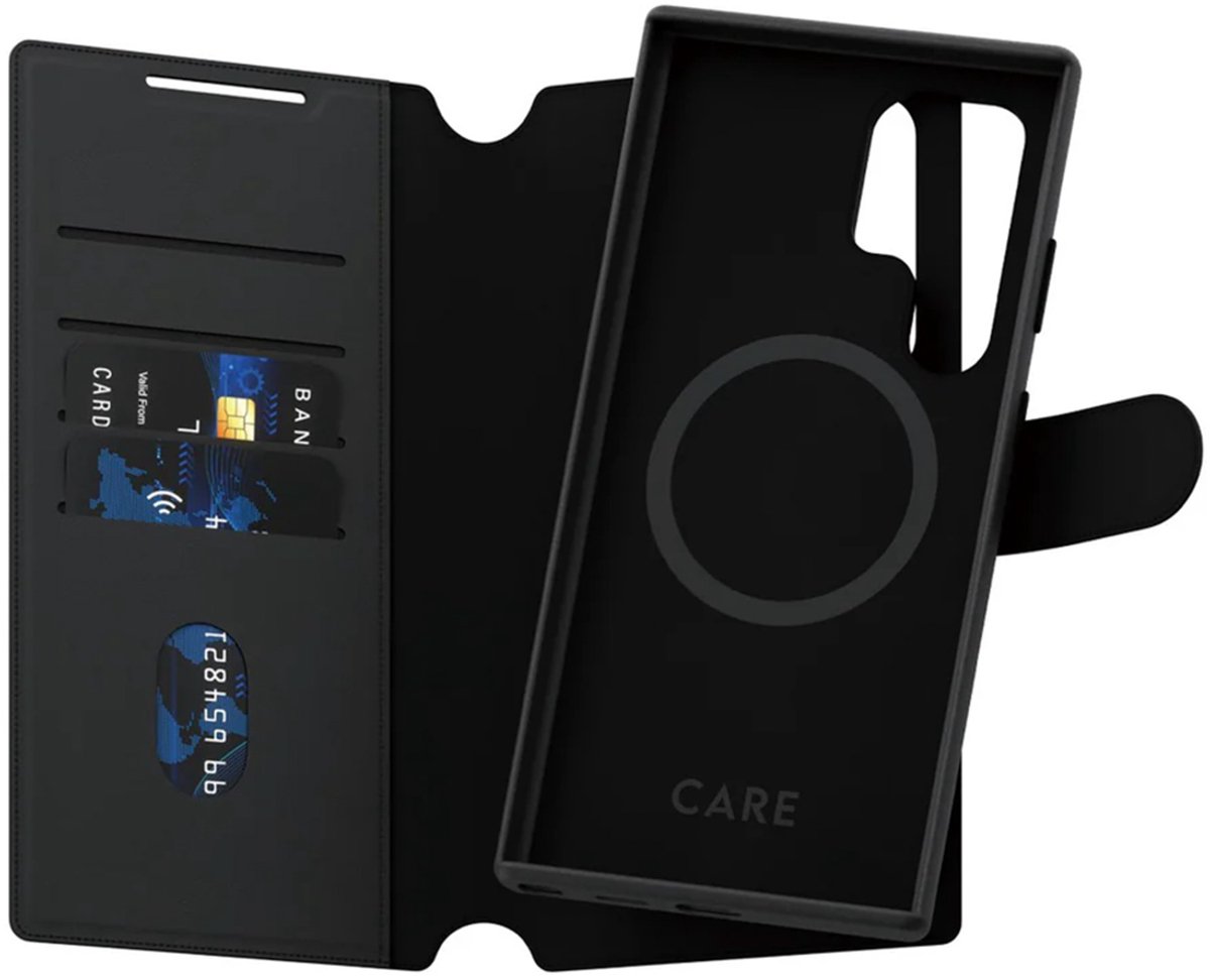 CARE by PanzerGlass Feature Case Tango Two-in-One Wallet w. QI Compatible Samsung Galaxy S24 Ultra