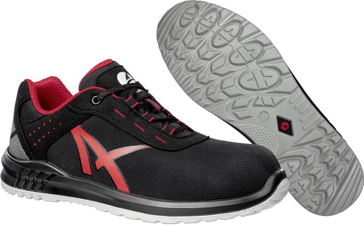 Albatros GRID LOW SRC 648710210000038 Scarpe di sicurezza S3 Taglia delle scarpe (EU): 38 Nero, Rosso 1 Paio/a