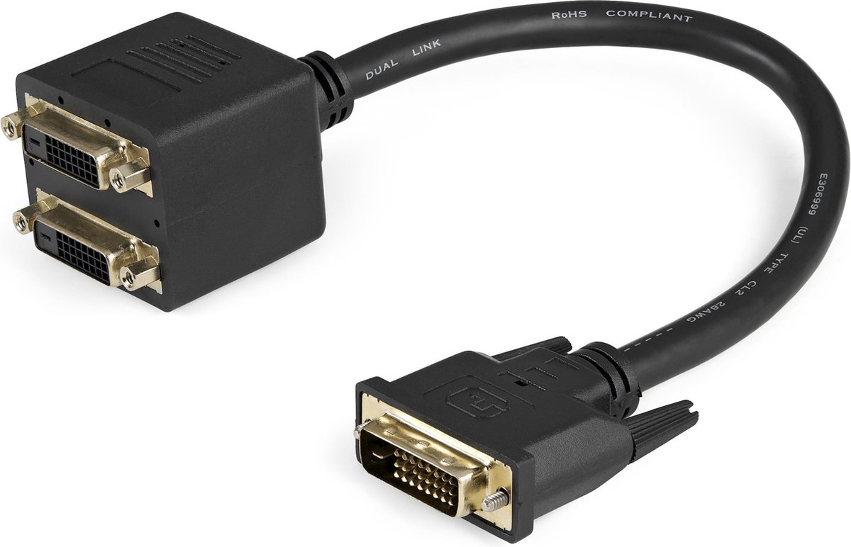 StarTech.com DVI-D to 2x DVI-D splitter