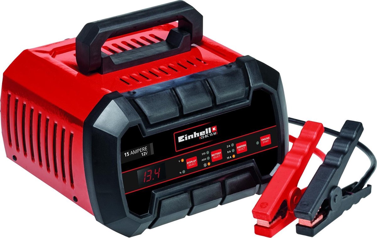 Einhell CE-BC 15 M 1002265 Caricatore 12 V 15 A