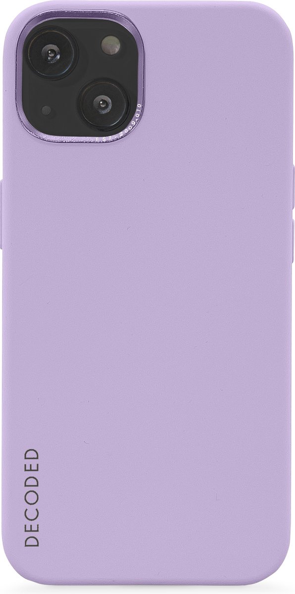 Decoded Silicone Backcover for iPhone 13 Lavender