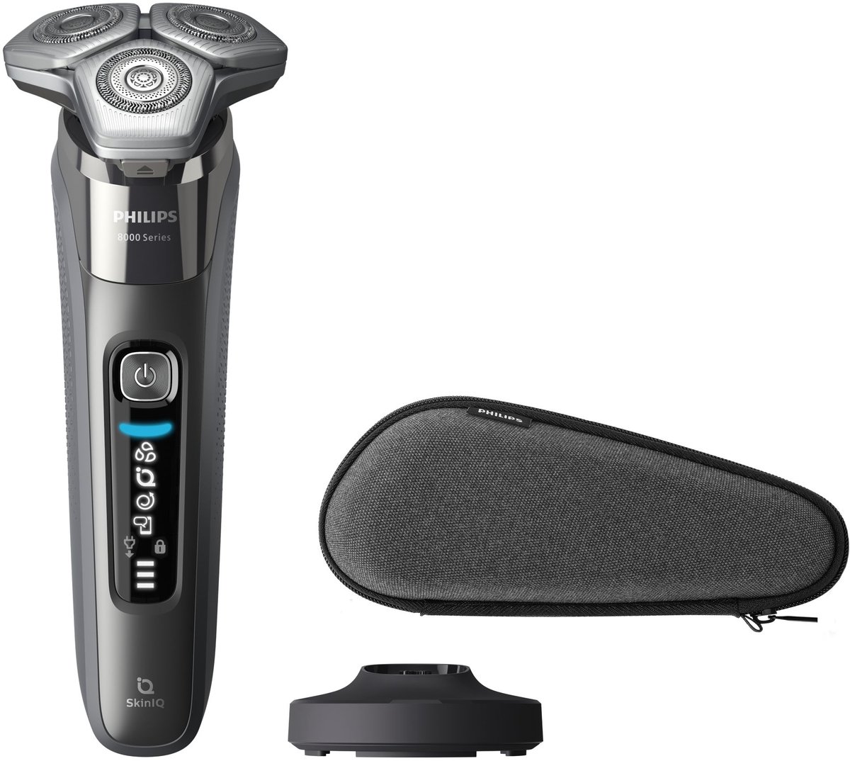 Philips Barbermaskine Series 8000 S8697 - dark chrome