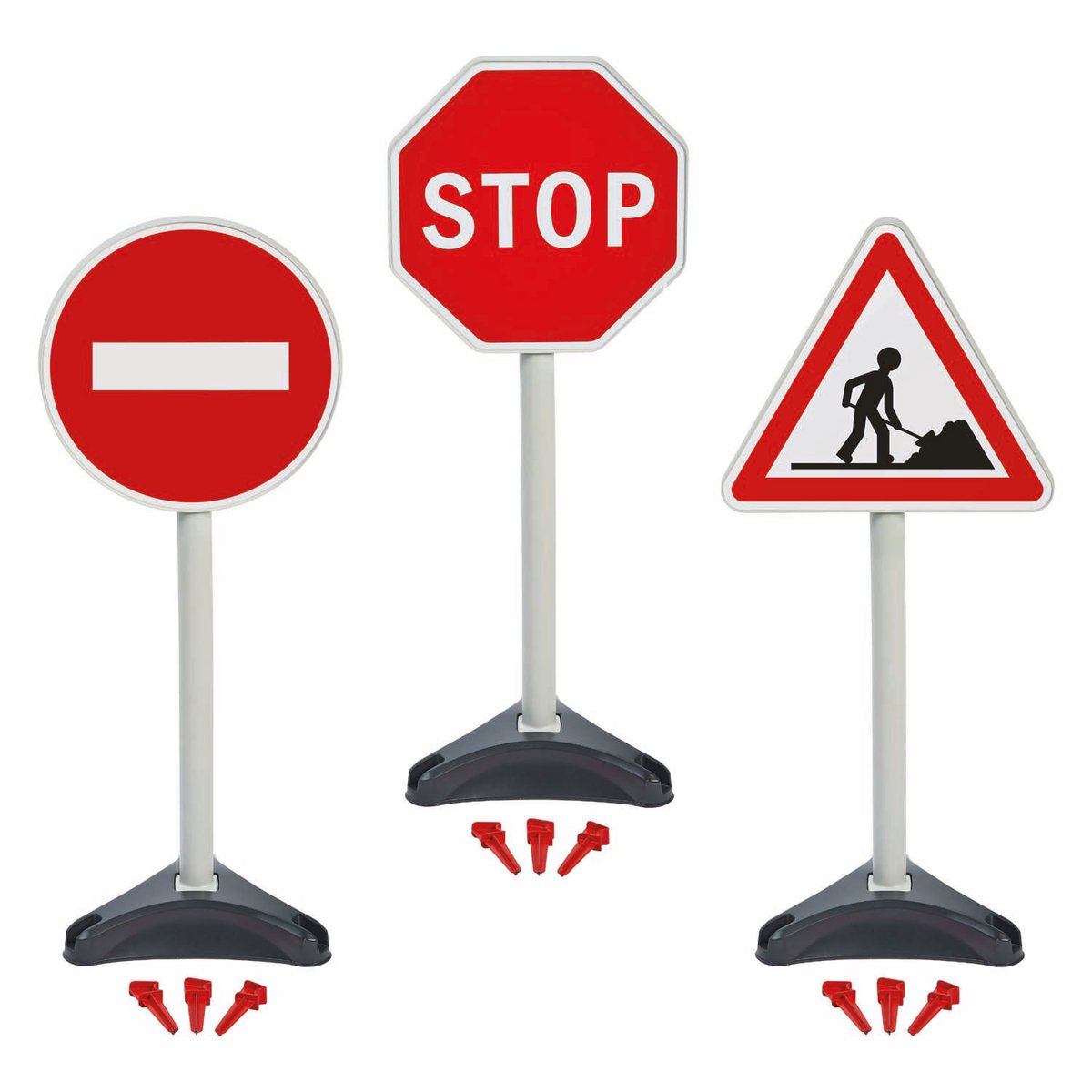Ecoiffier 3 Traffic Signs