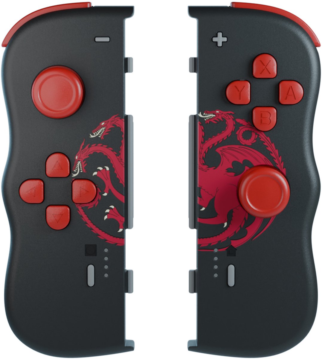 Lexip Game of Thrones Targaryen Black Edition - gamepad - Bluetooth - Controller - Nintendo Switch