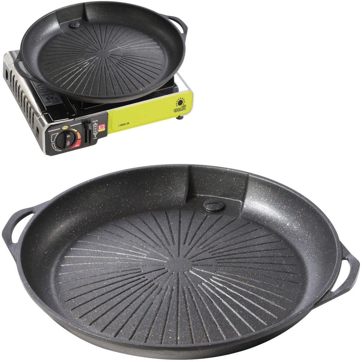 Meva Grillrist og grillpande til gaskomfur