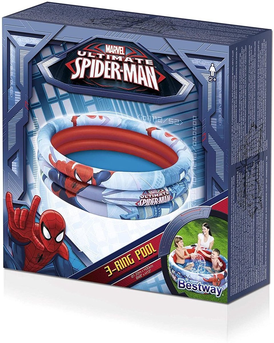 Bestway Spider-Man paddling pool 122x30 cm