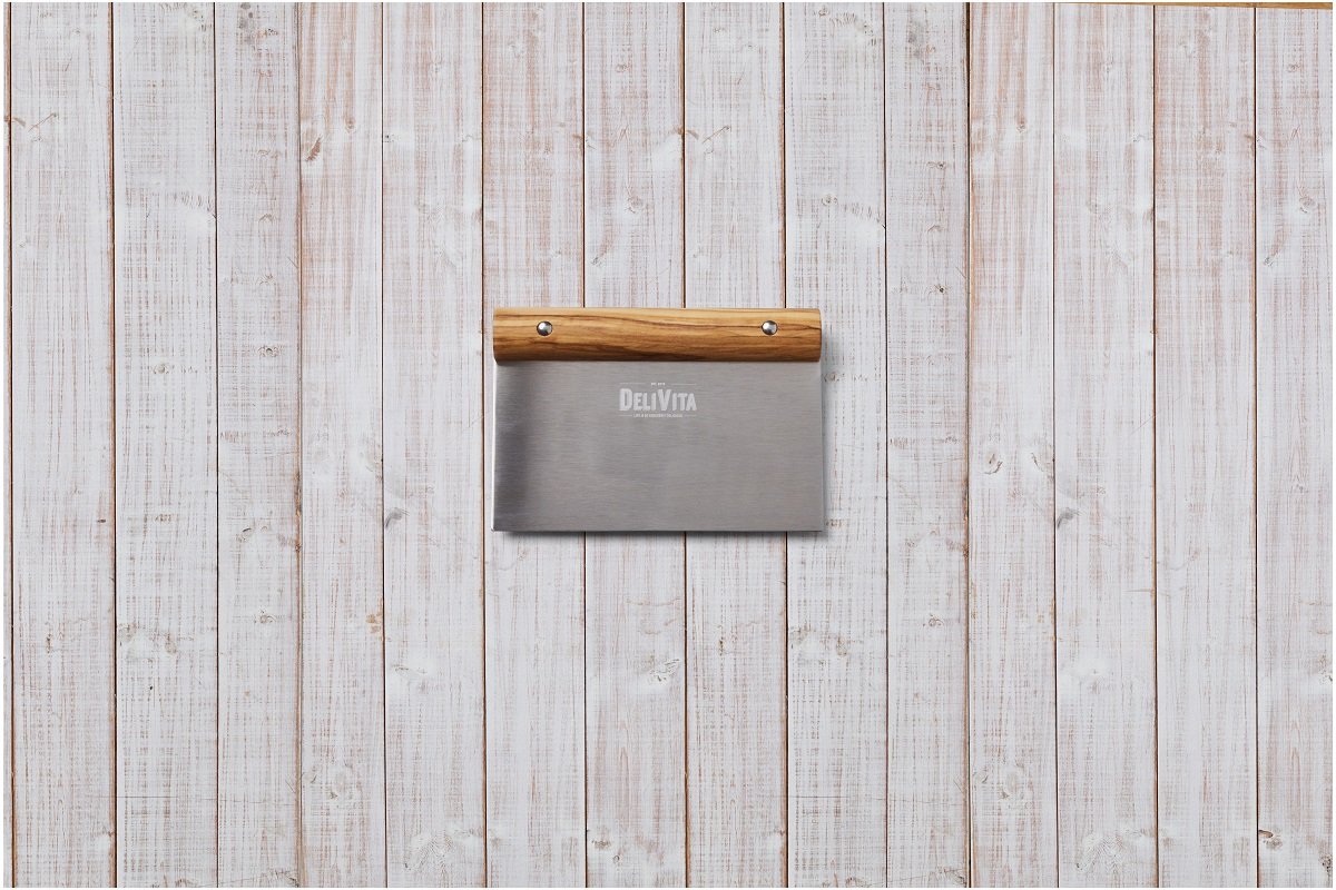 Delivita Dough Scraper Stainless Steel