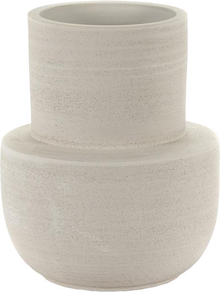 Serax Jarrón Volumes M Ø25 cm Beige