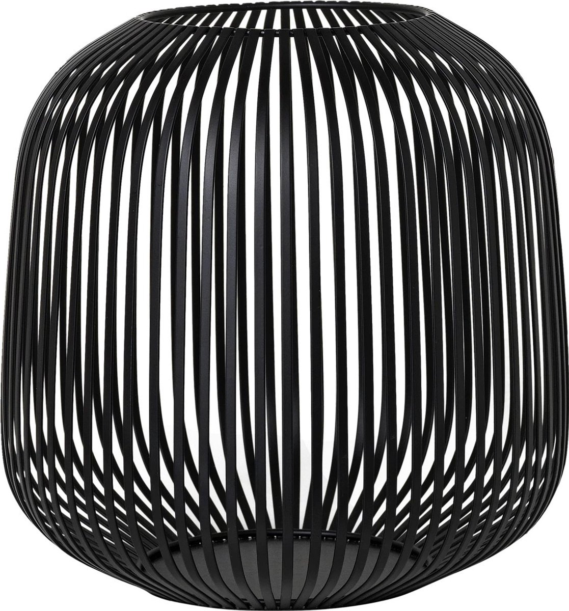 blomus Farol portavelas Lito Ø27 cm Negro