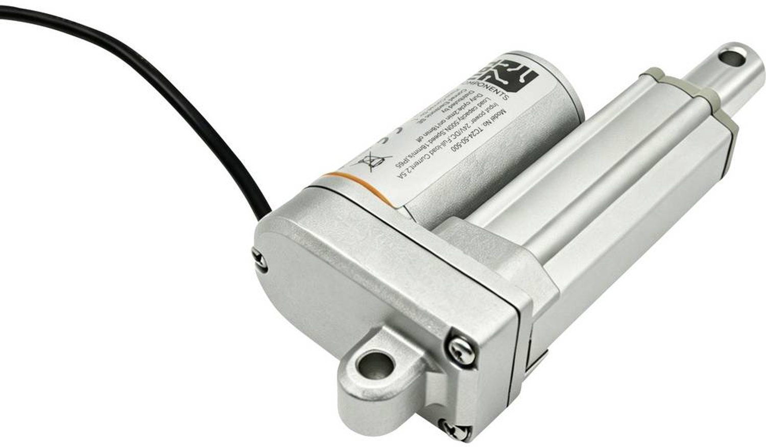 TRU COMPONENTS Cilindro elettrico TC24-50-500 TC-14973268 Lunghezza corsa 50 mm Spinta 500 N 24 V/DC 1 pz.