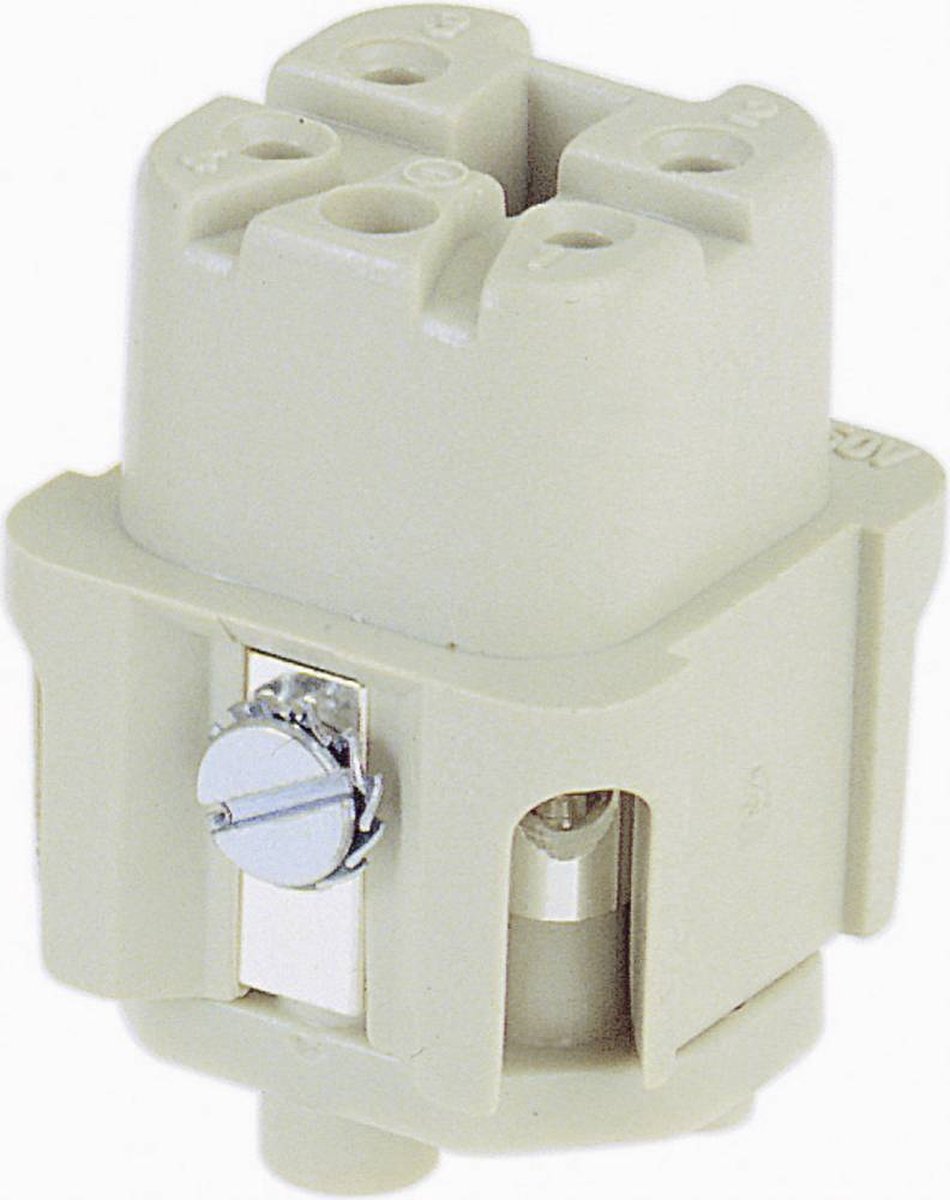 HARTING 09200162812 Inserto femmina Han® A 16 + PE A vite 1 pz.