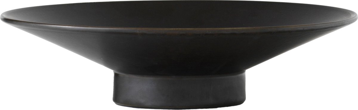 Audo Copenhagen Jarrón Hana Ø27x7 cm Umber