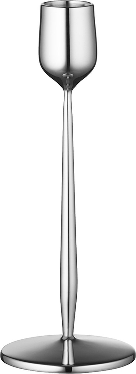 Gense Candelabro Dorotea 18 cm Acero brillante