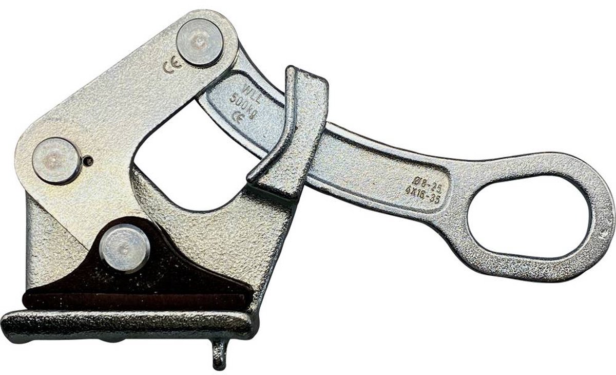 Berger & Schröter 12870 Morsetto serracavi 8 mm Acciaio zincato 1 pz.