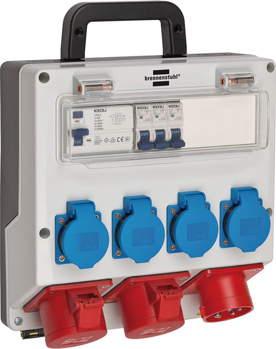 Brennenstuhl Distributore di corrente CEE 1154890010 1154890010 400 V 16 A