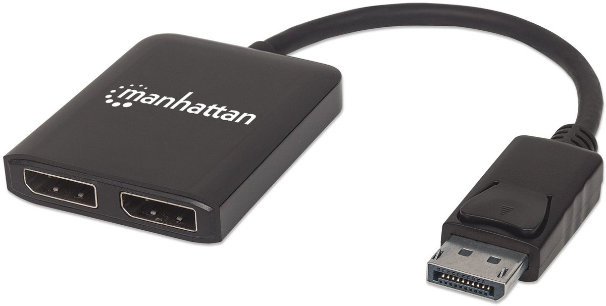 Manhattan 207768 2 Porte Distributore, splitter DisplayPort 3810 x 2160 Pixel