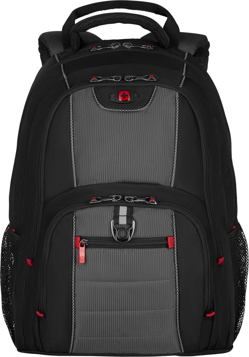 Wenger Zaino per Notebook Pillar Adatto per massimo: 39,6 cm (15,6) Nero, Grigio