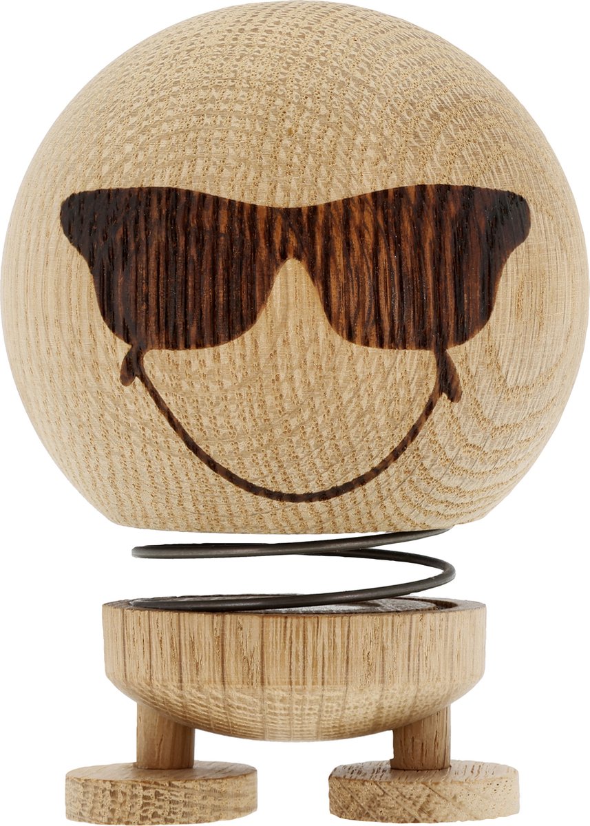 Hoptimist Figura Hoptimist Smiley Cool M Raw oak