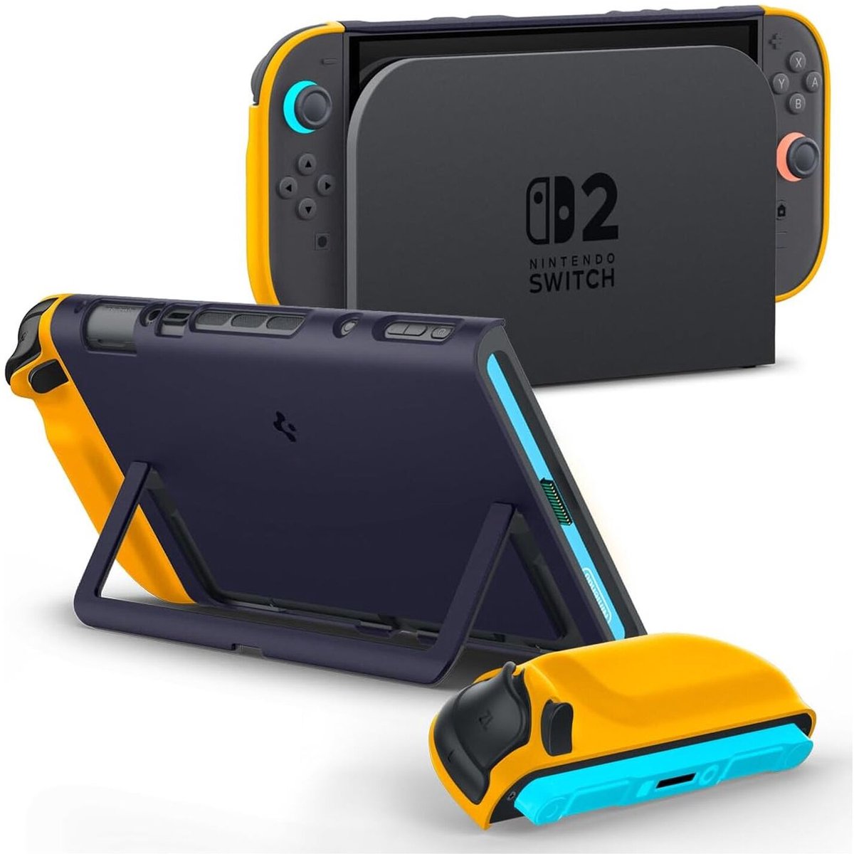Spigen Nano Pop - blueberry navy - Nintendo Switch 2 - Miscellaneous Tilbehør til spillekonsol - Nintendo Switch 2